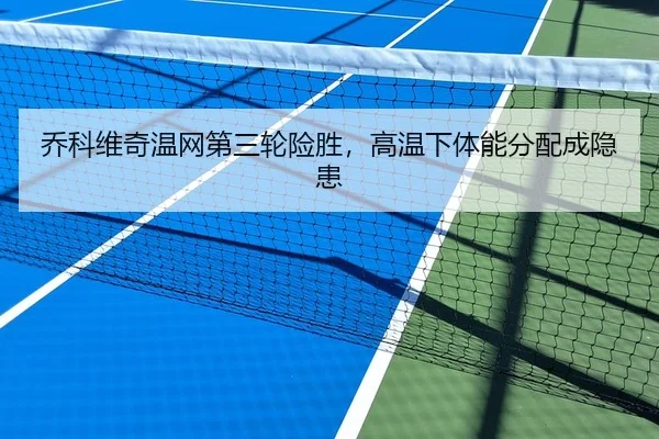 乔科维奇温网第三轮险胜，高温下体能分配成隐患